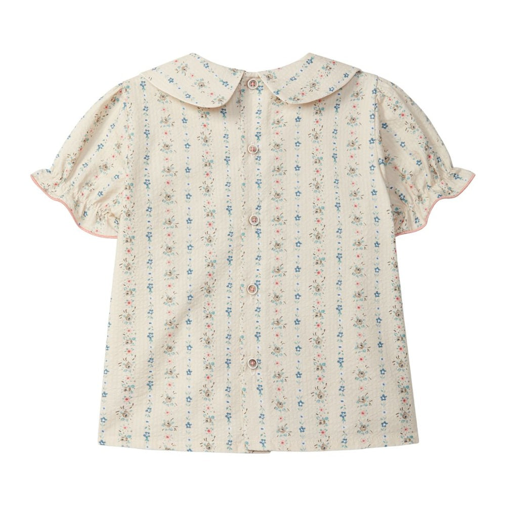 Laranjinha Katoenen Blouse Voor Kinderen - Sand