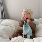 Saga Knuffeldoekje Gans - Dusty Green