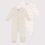 Petit Bateau | Set van 2 Babypyjama,s