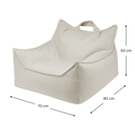 Wigiwama Zitzak Voor Buiten - Outdoor Beanbag Chair - Terra