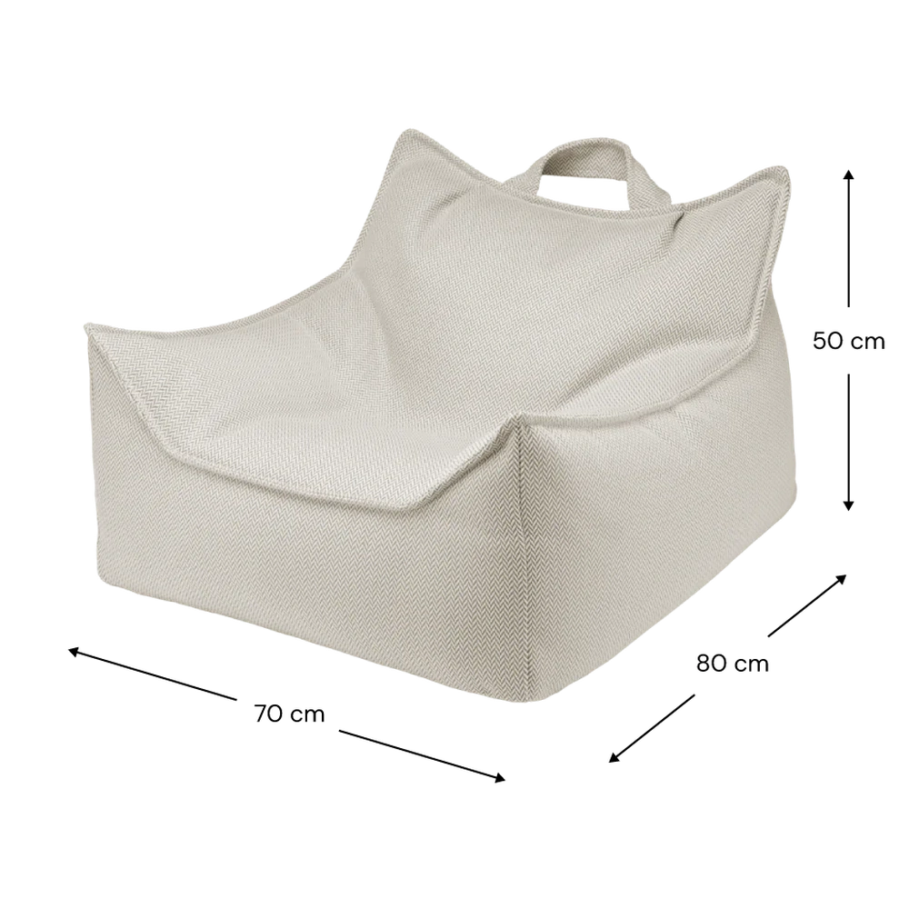 Wigiwama Zitzak Voor Buiten - Outdoor Beanbag Chair - Terra