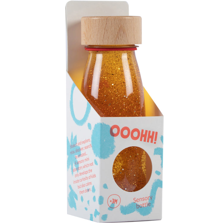 Petit Boum Bouteille Sensorielle Flottante Curcuma