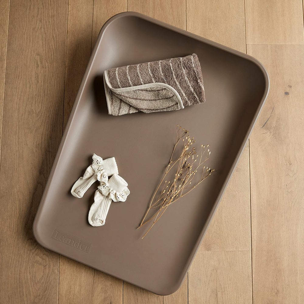 Leander Waskussentopper Voor Matty Woodland Mocca