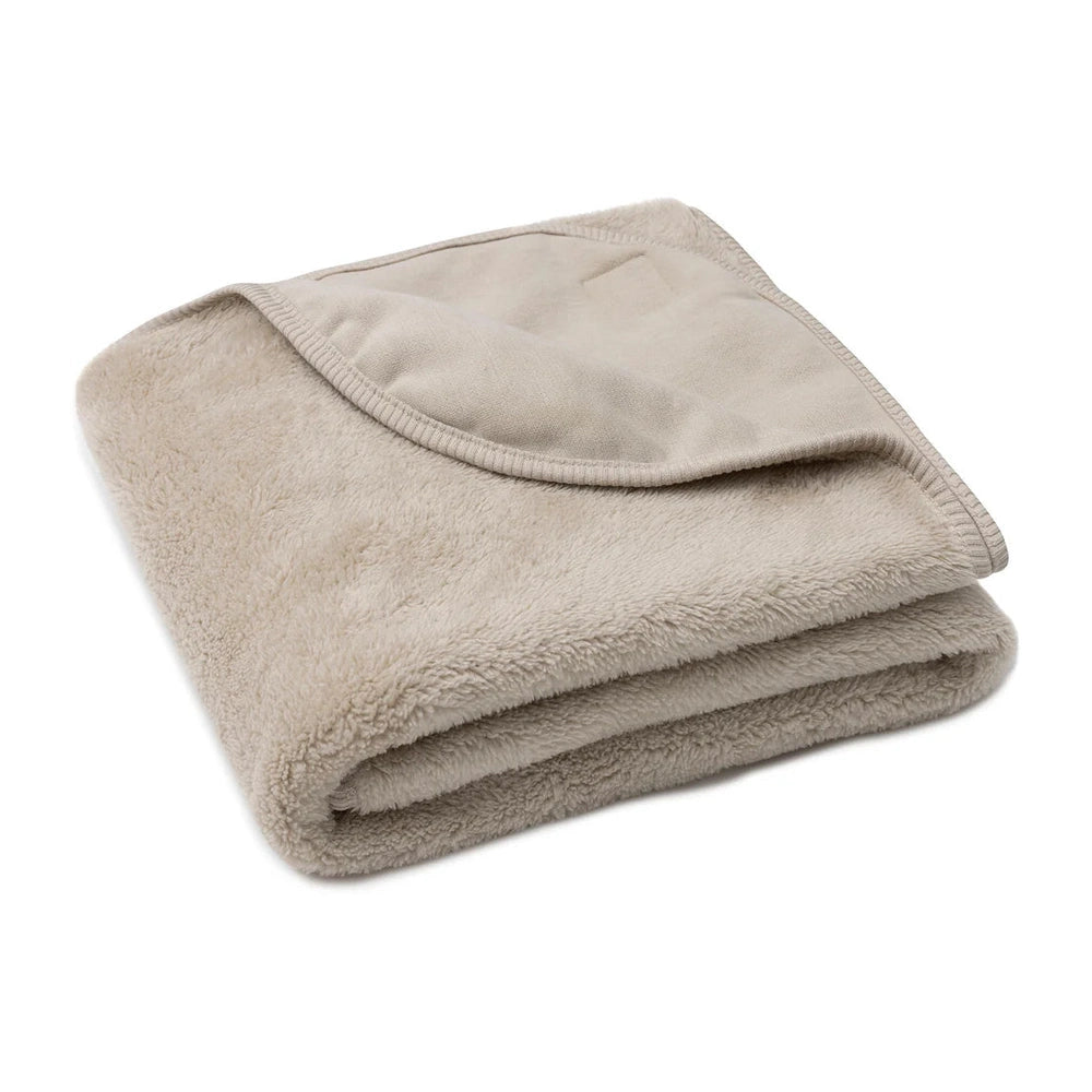 Jollein Deken Basic Jersey/Sherpa 75x100cm - Warm Sand