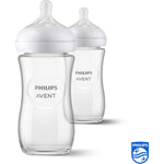 Avent Natural 3.0 Zuigfles 240 Ml Glas Duo