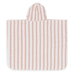 Jollein Badponcho Stripe Terry Wild Rose