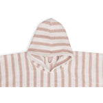 Jollein Badponcho Stripe Terry Wild Rose