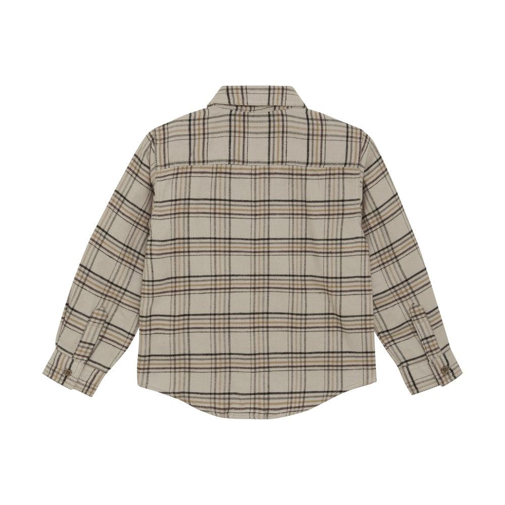 En Fant Hemd Met Ruitjes - Ruiten/Beige