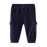 Minymo Velour Broek Met Zak - Parisian Night