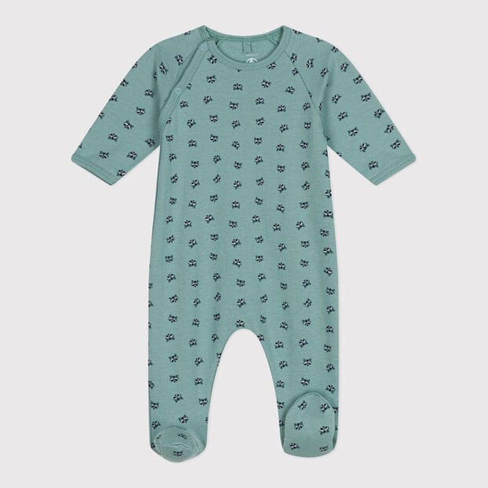 Petit Bateau | Fleece Babypyjama - Wasbeer