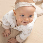 Little Dutch Haarband 2 Pack Newborn Naturals - Sand/ Baby Bunny