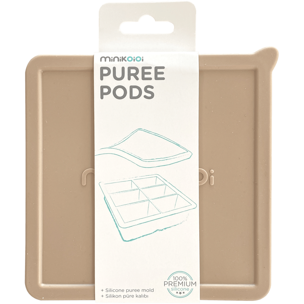 Minikoioi Bewaardoosje Puree Pods - Woody Brown