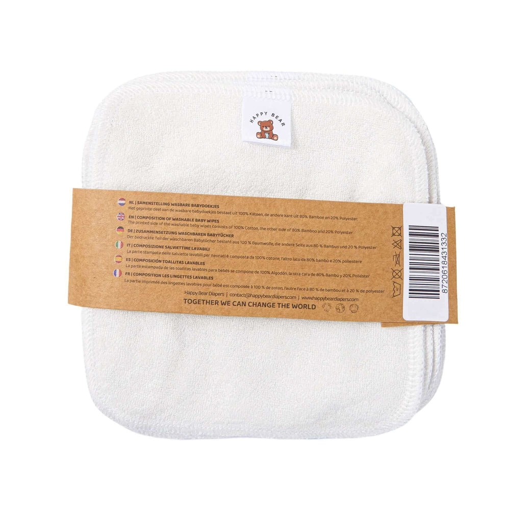 Happy Bear Babydoekjes set 10 stuks - Twiggy