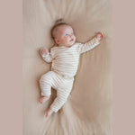 Little Dutch Baby Broekje Stripe - Sand/White