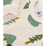 Petit Bateau | Sweatshirt Fleece Baby’s & Kids - Happy Trees