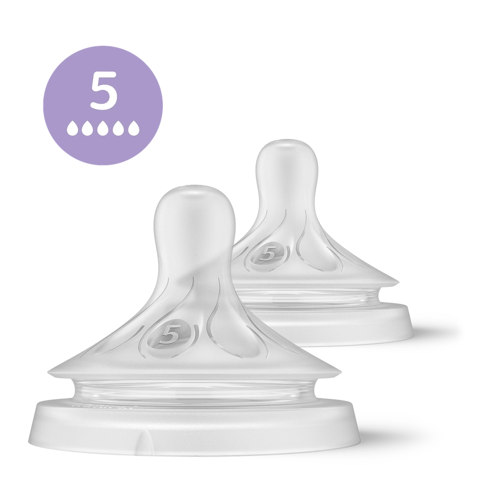 Philips Avent Natural Response Spenen 5 Extra Fast 6m+ – 2-Pack