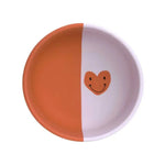 Lässig Siliconen kommetje - Happy Rascals Smile heart lavender