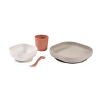 Béaba Siliconen eetset - Terracotta 4 Delig