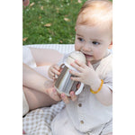 Béaba Roestvrij Stalen Rietjesbeker 250ml - Beige