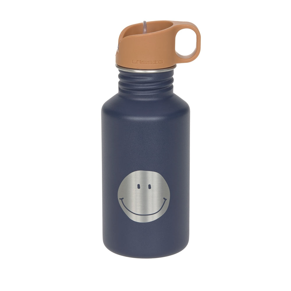 Bouteille à boire Lässig RVS Little Gang (500 Ml) - Sourire Marine