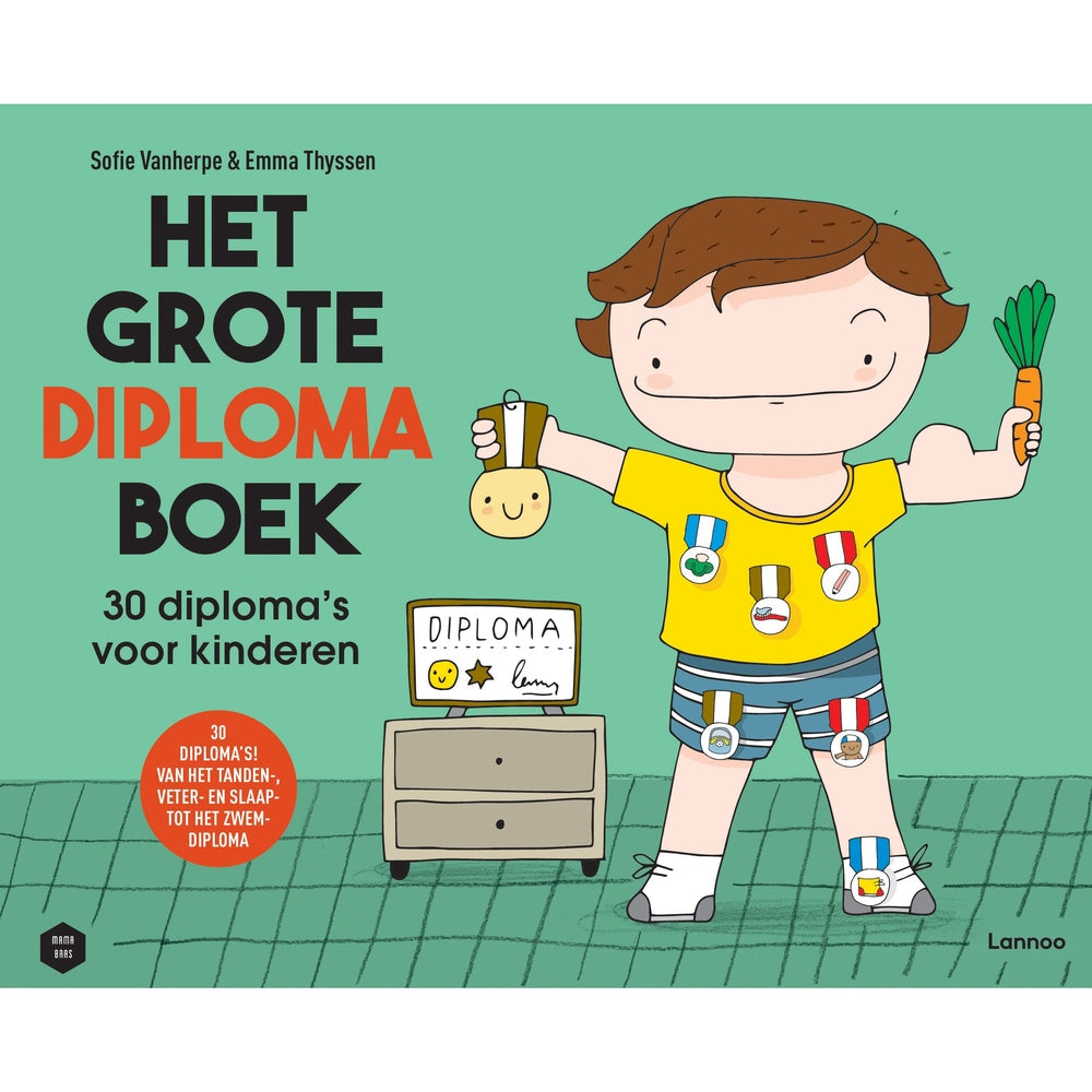 Het Grote Diplomaboek - 30 diploma's voor kinderen