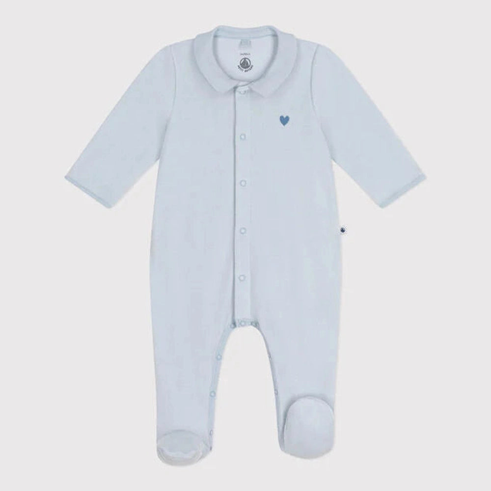 Petit Bateau | Babypyjama In Velours