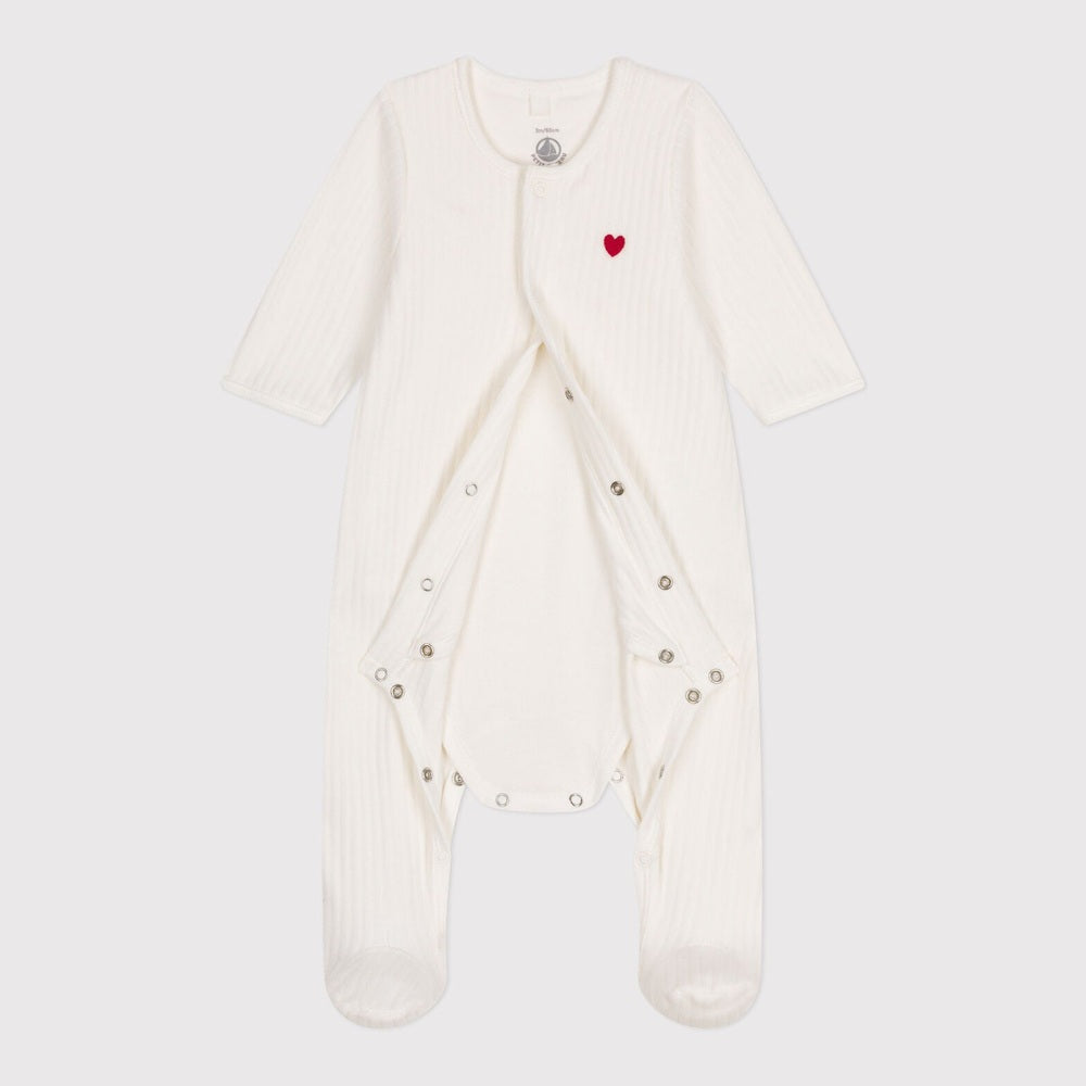 Petit Bateau Uniseks Bodyjama Van Velours