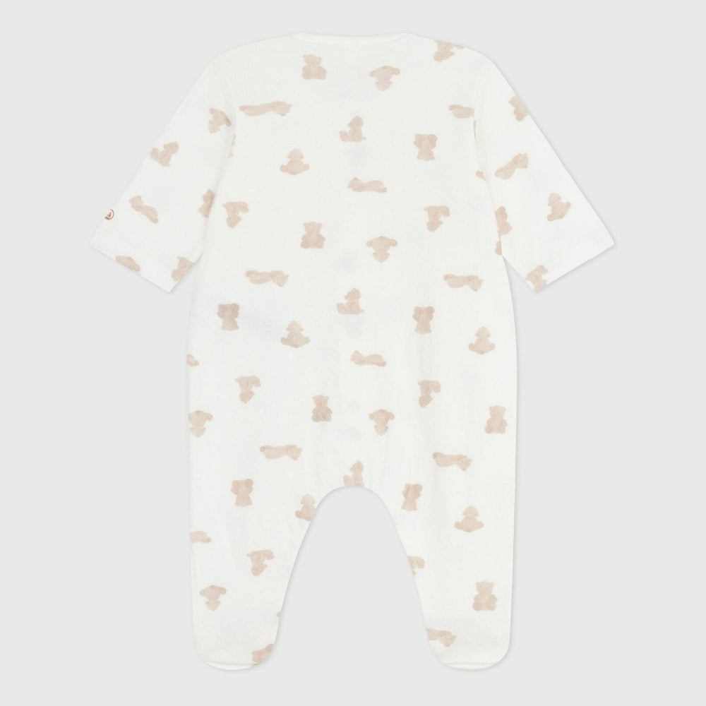 Petit Bateau Babypyjama In Tubic Met Beertjes