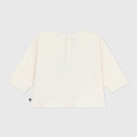 Petit Bateau Katoenen T-shirt Met Lange Mouwen - Kat