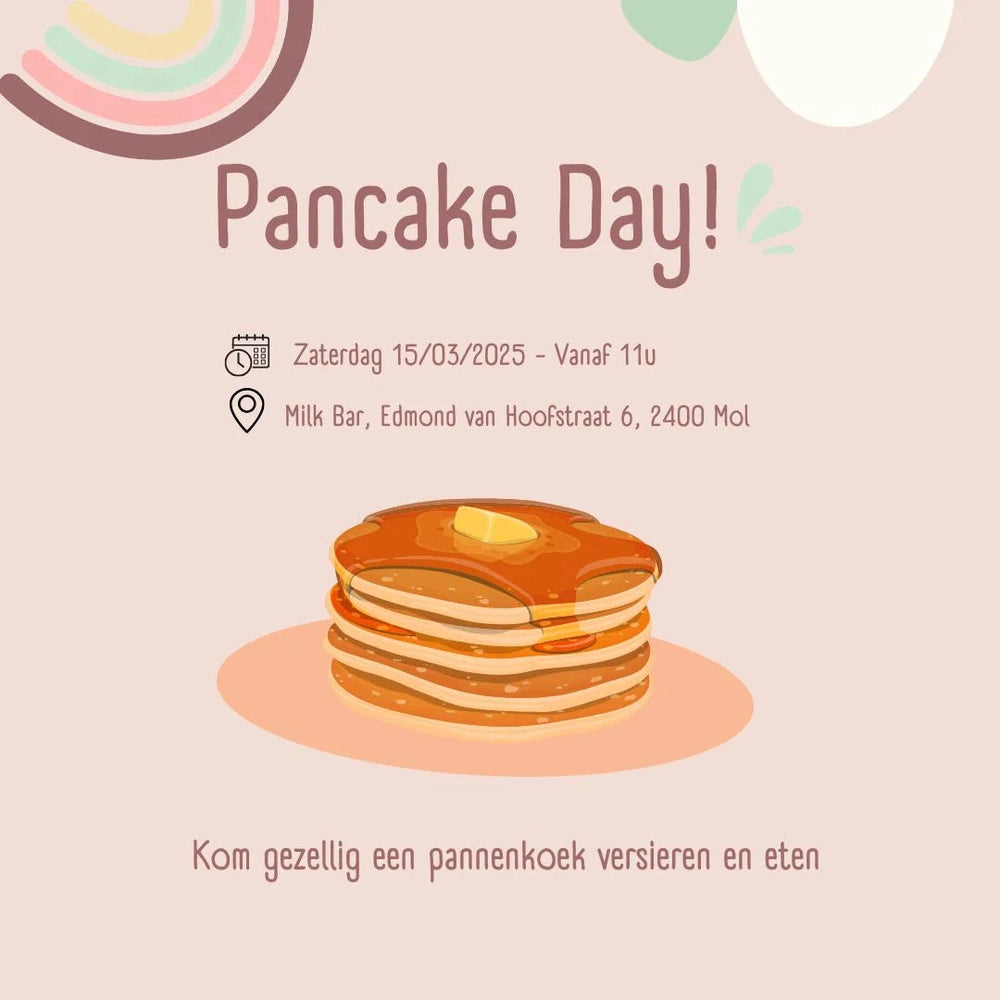 Pancake day 15/03/2025 - 1 kindje
