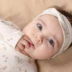 Little Dutch Haarband 2 Pack Newborn Naturals - Sand/ Baby Bunny
