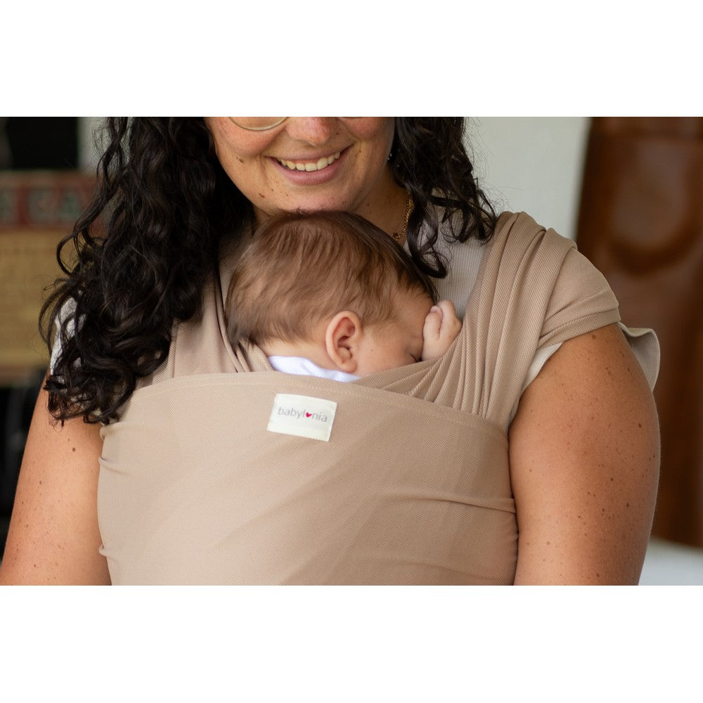 Babylonia Draagdoek Tricot - Slen Cool Nougatine