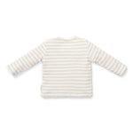 Little Dutch Tshirt Lange Mouw Stripe - Sand/White