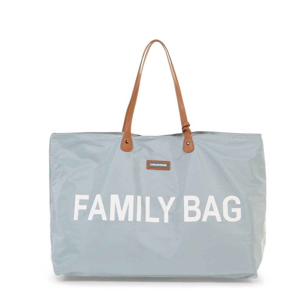 FAMILY BAG VERZORGINGSTAS - LICHT GRIJS/BLAUW