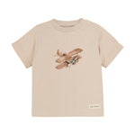 Enfant T-shirt Met Vliegtuig