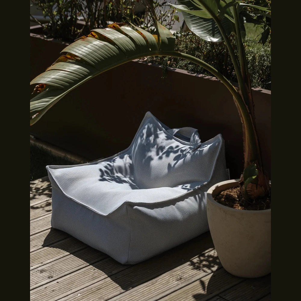 Wigiwama Zitzak Voor Buiten - Outdoor Beanbag Chair - Azure