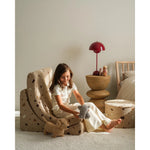 Wigiwama Ligzetel - Moon Chair - Terrazzo Sand