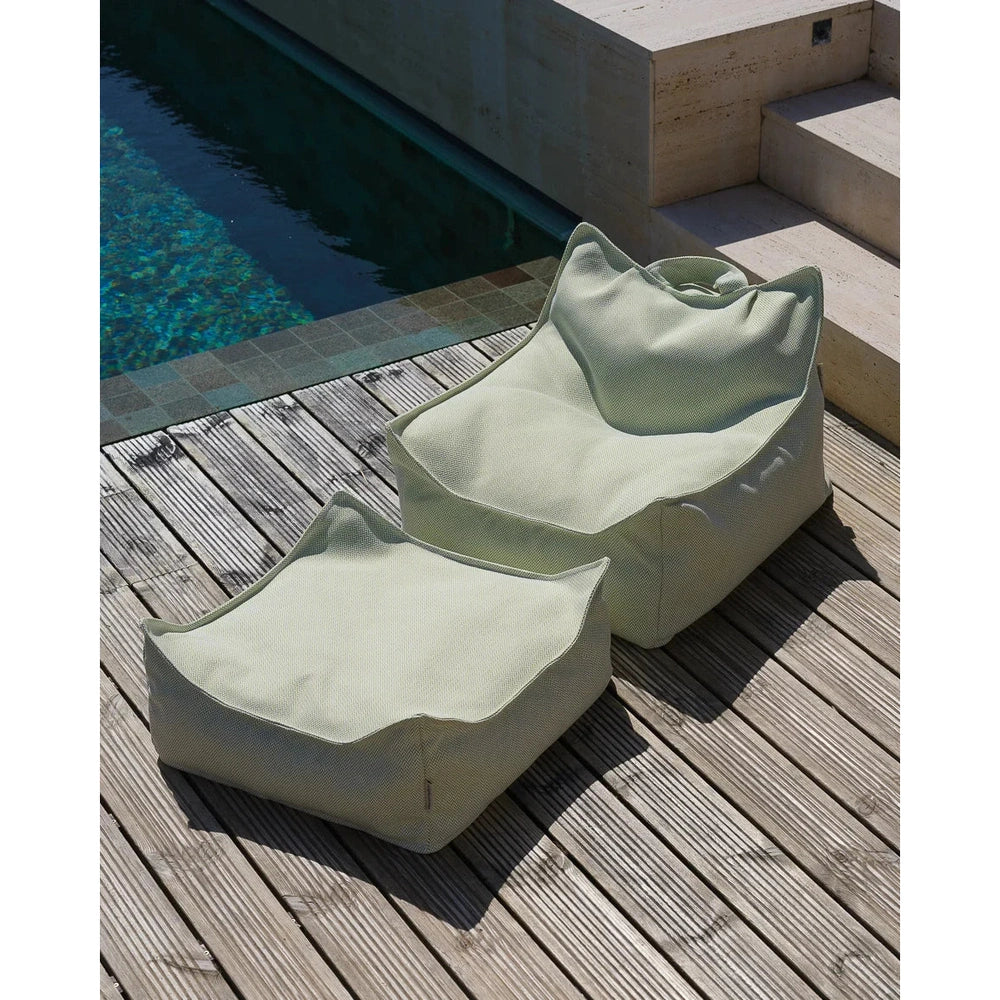 Wigiwama Vierkante Poef - Outdoor Square Ottoman - Herba
