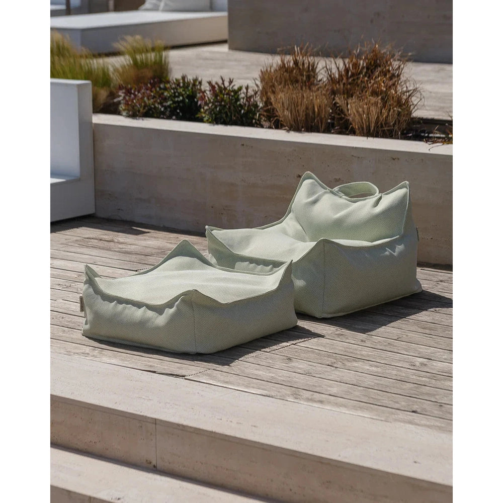 Wigiwama Vierkante Poef - Outdoor Square Ottoman - Herba