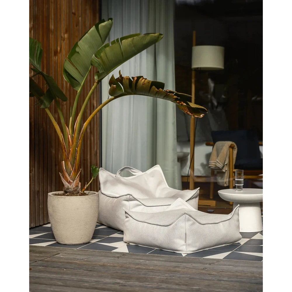 Wigiwama Vierkante Poef - Outdoor Square Ottoman - Terra