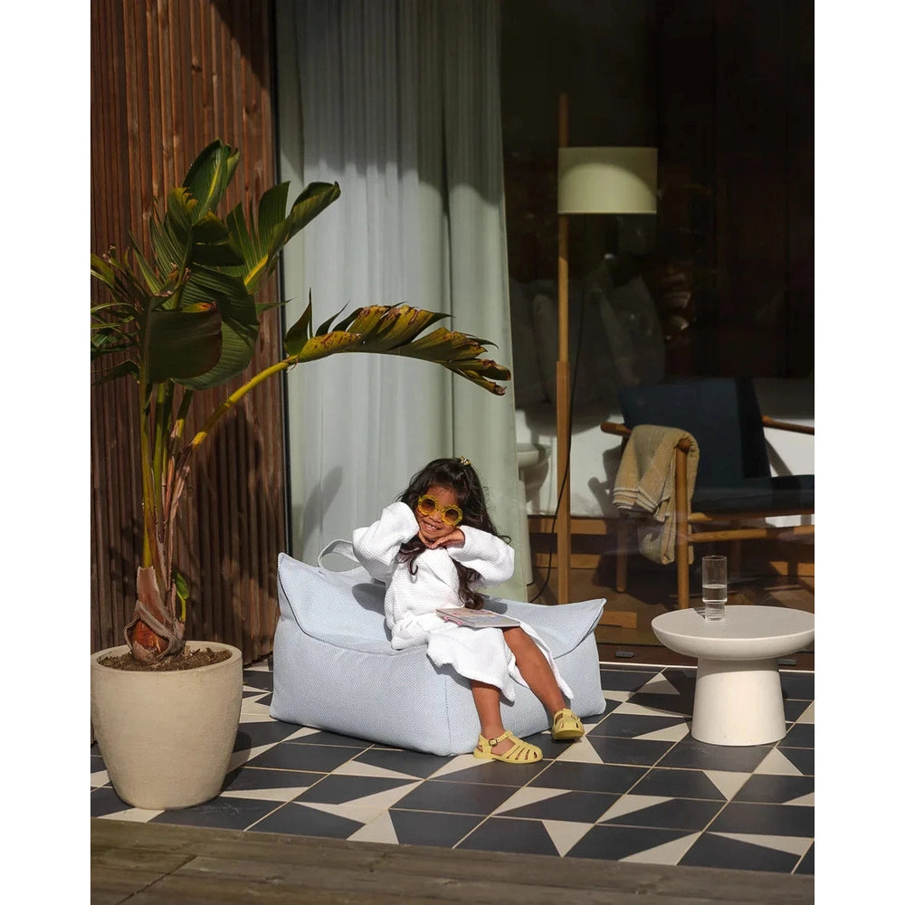 Wigiwama Zitzak Voor Buiten - Outdoor Beanbag Chair - Azure