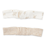 Little Dutch Haarband 2 Pack Newborn Naturals - Sand/ Baby Bunny