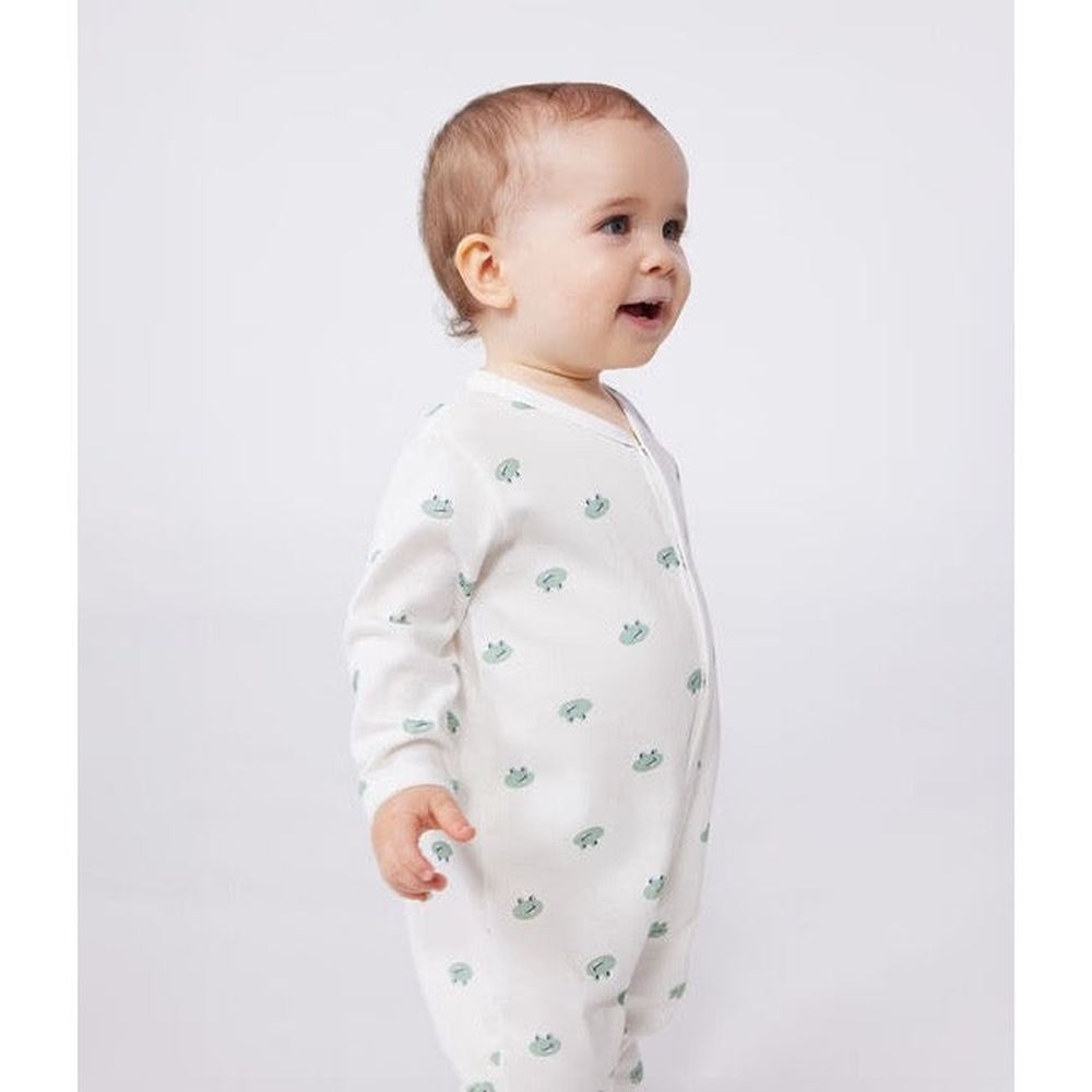 Petit Bateau Katoenen Babypyjama Met Kikkerprint