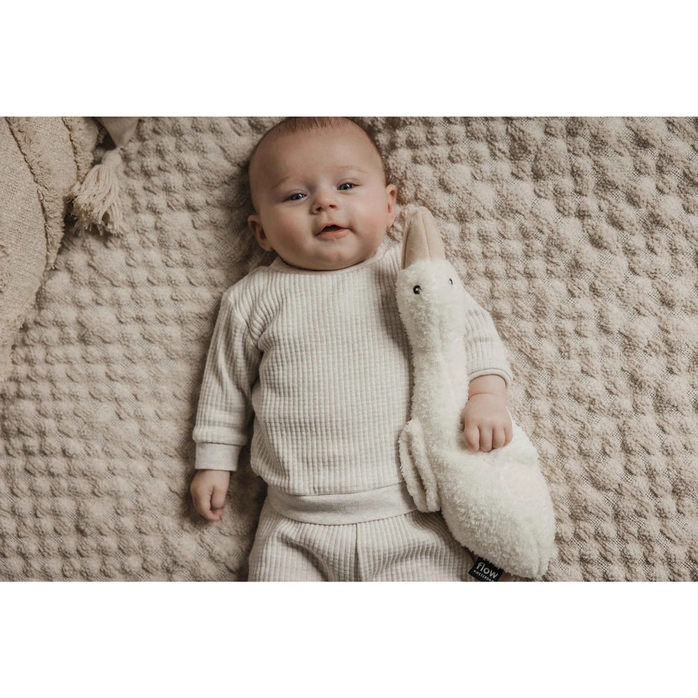 Flow Amsterdam Hartslag Comforter Liva - Eend/Beige