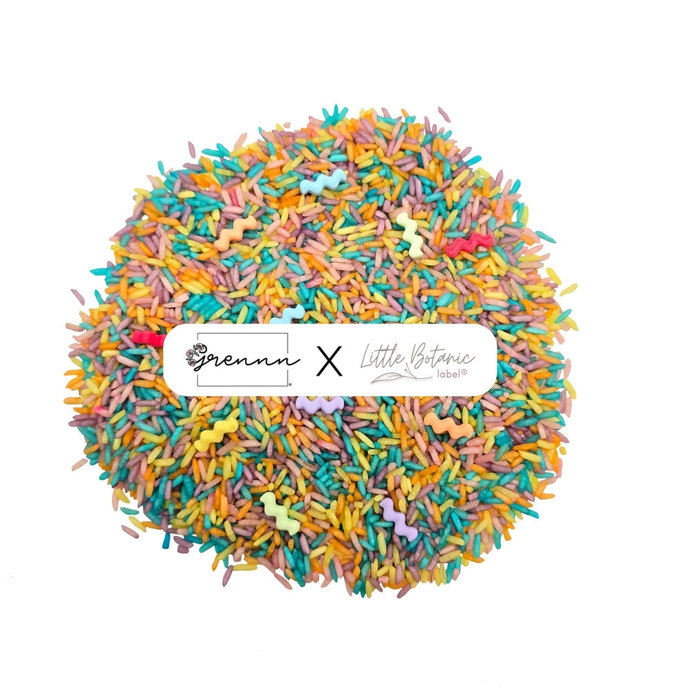 Grennn speelrijst Wave Pastel 750 gram