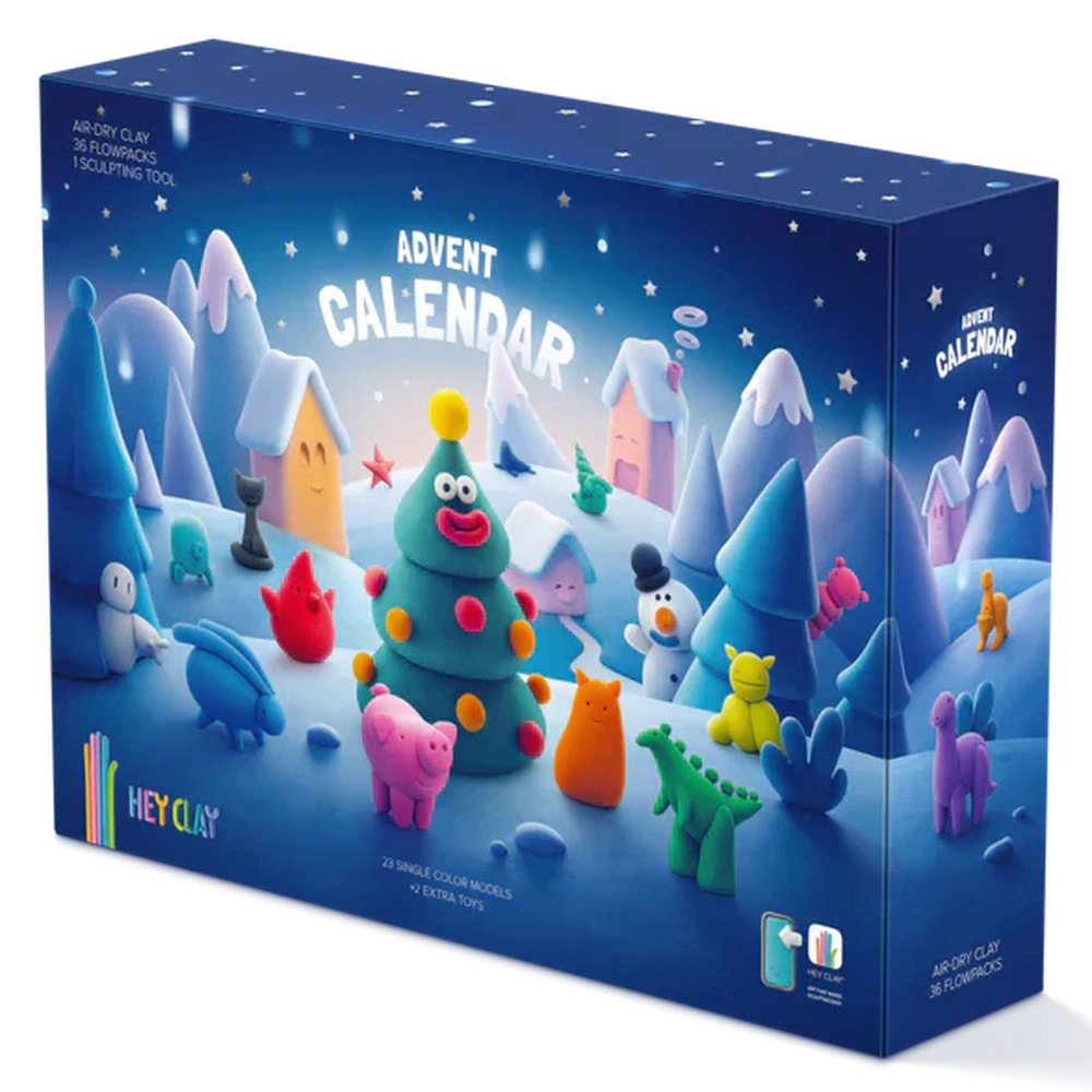 Hey Clay Adventskalender klei - Boetseerklei
