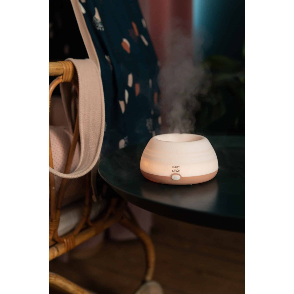 Baby on The Move Luchtbevochtiger met zacht nachtlampje - Sweet Dreamz Blush