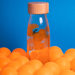 Petit Boum Sensorische Fles Sound Blue Tang