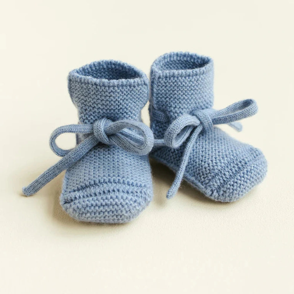 Hvid Original Booties 0-9m - Light Blue