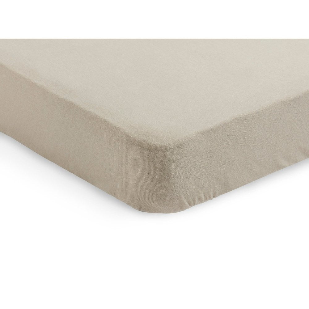 Hoeslaken 60X120Cm - Jersey - Nougat - 2pack